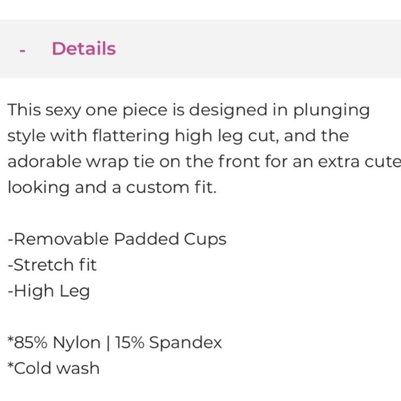 Envya white and blue striped deep plunge one piece - Picture 5 of 11